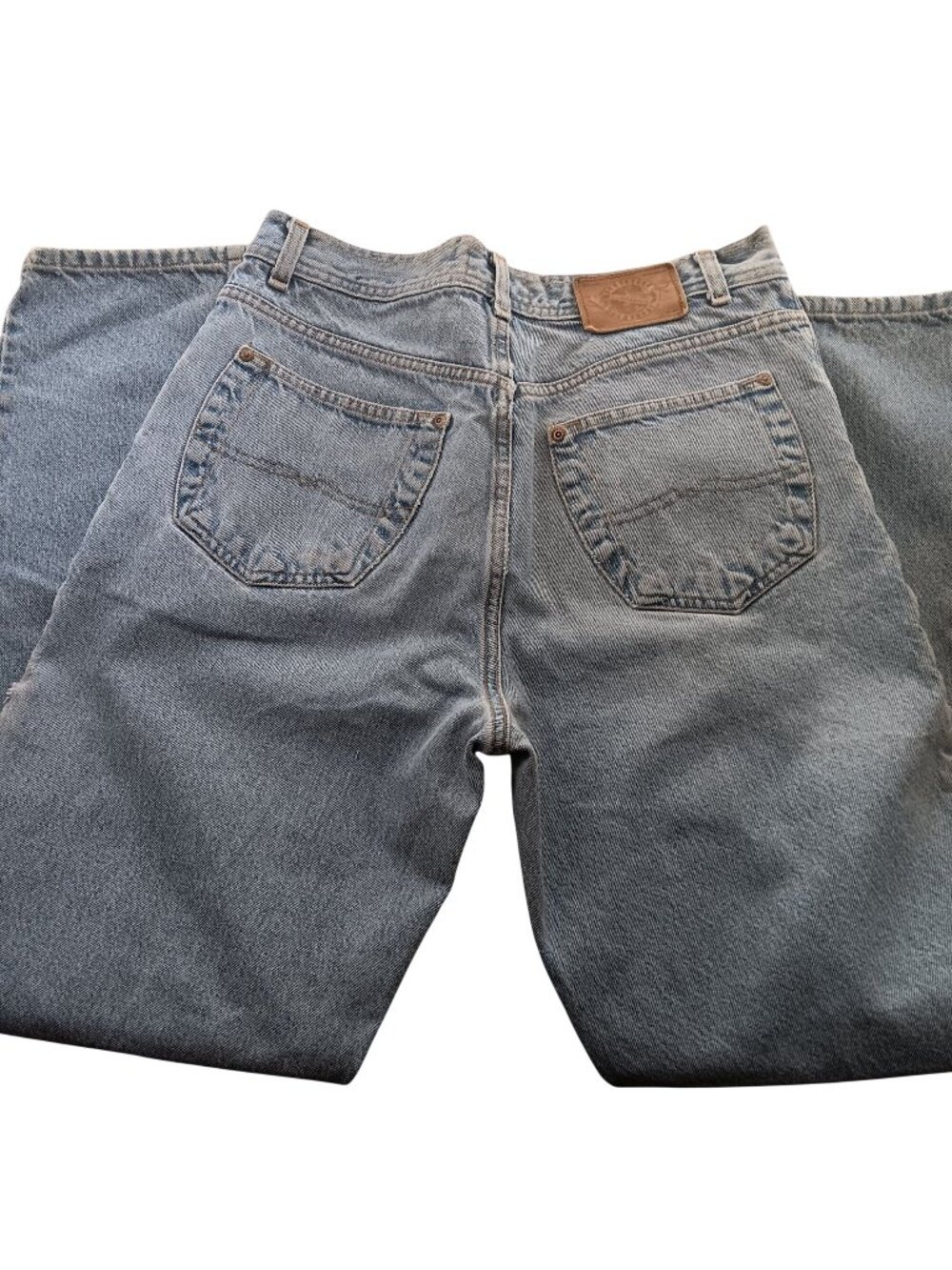Vintage 33x34 Baggy Skater Denim Jeans Structure Brand Relaxed Fit 90's